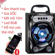 [RẺ NHẤT] Loa Bluetooth M303 Xách Tay Loại 1 Âm Thanh Hay Siêu Trầm, Led Nháy Theo Nhạc